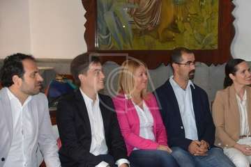 Presentación de la candidatura de CS de Telde (Foto TA)